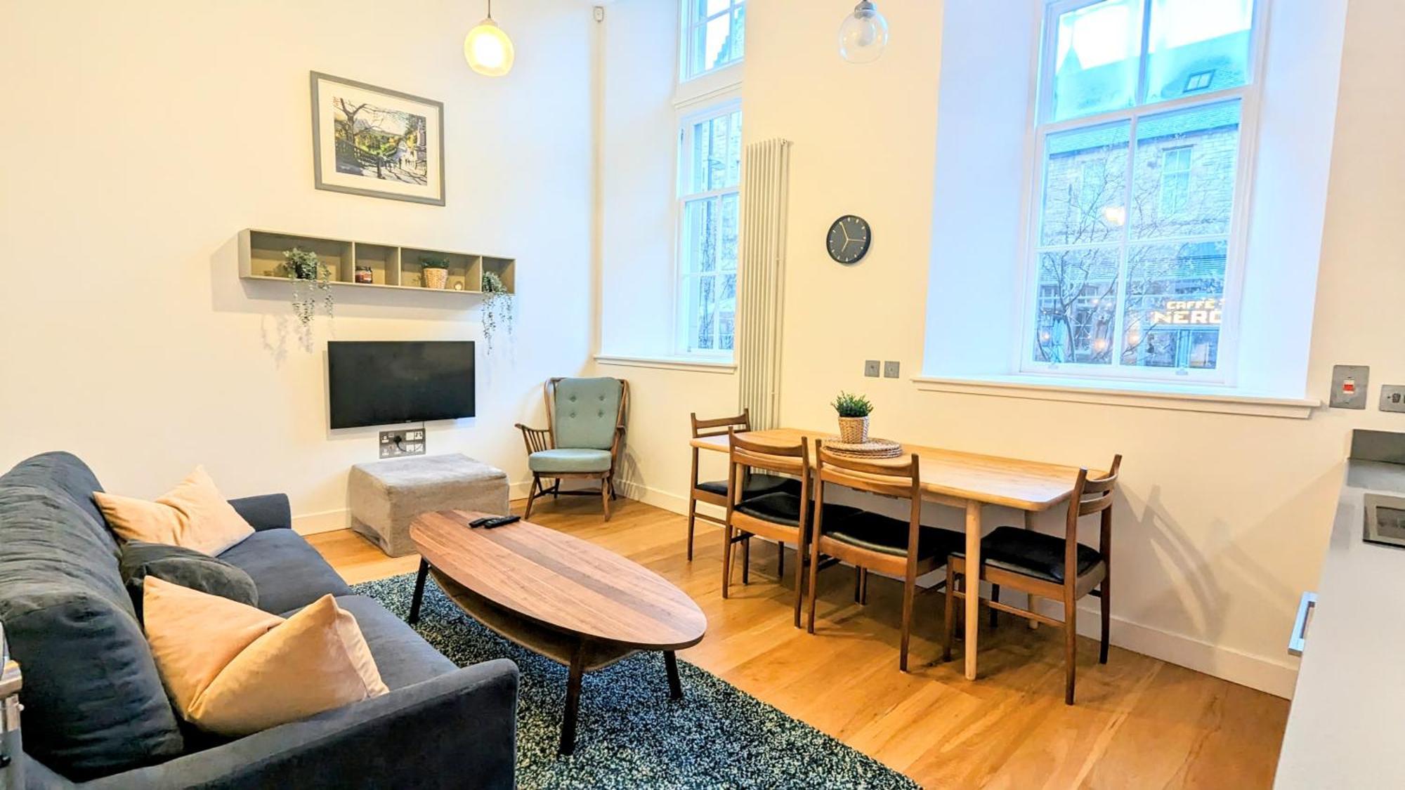 Luxury Apartment In Edinburgh City Center المظهر الخارجي الصورة