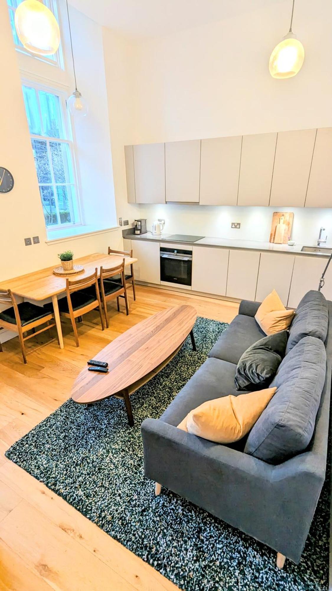Luxury Apartment In Edinburgh City Center المظهر الخارجي الصورة